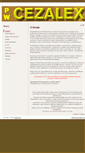Mobile Screenshot of cezalex.pl